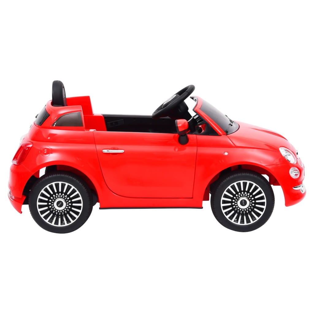 Mașină electrică pentru copii Fiat 500, roșu Lando - Lando