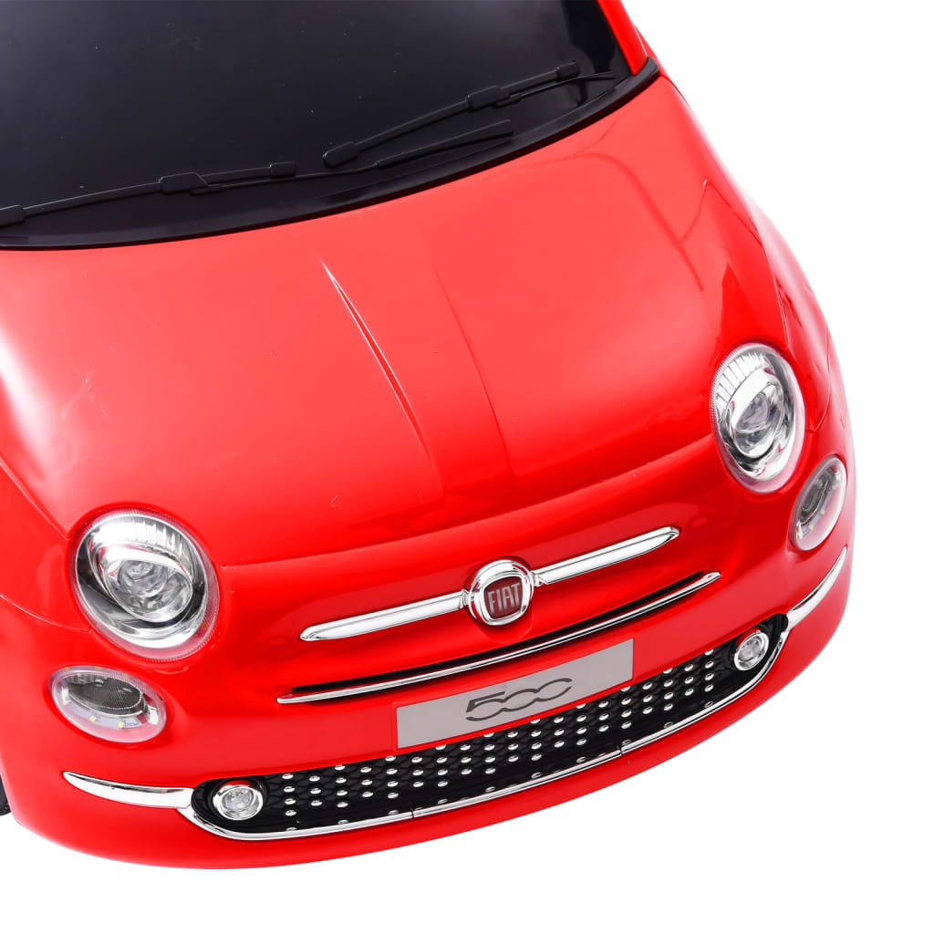 Mașină electrică pentru copii Fiat 500, roșu Lando - Lando