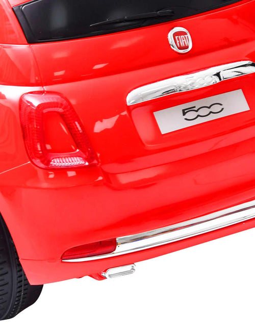 Загрузите изображение в средство просмотра галереи, Mașină electrică pentru copii Fiat 500, roșu Lando - Lando
