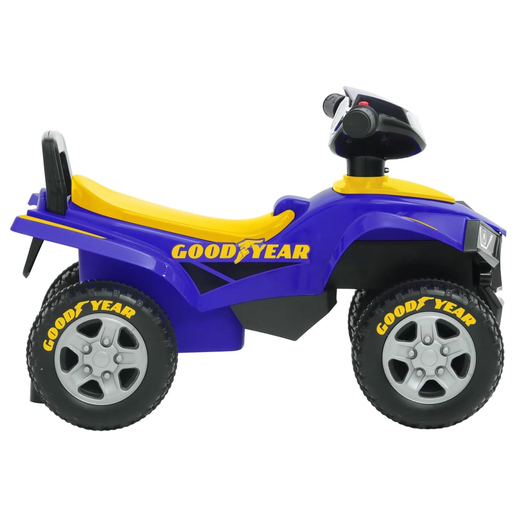 ATV ride-on pentru copii Good Year, albastru Lando - Lando