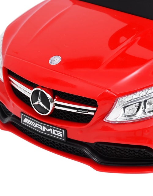 Загрузите изображение в средство просмотра галереи, Mașinuță pentru pași Mercedes-Benz C63, roșu Lando - Lando
