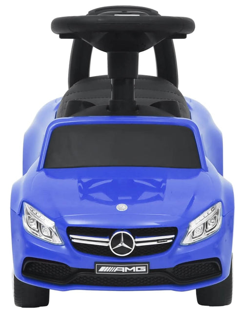 Încărcați imaginea în vizualizatorul Galerie, Mașinuță pentru primii pași Mercedes-Benz C63, albastru Lando - Lando
