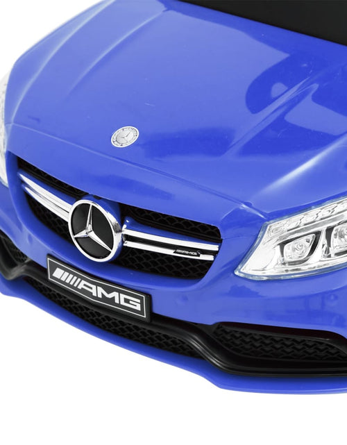 Încărcați imaginea în vizualizatorul Galerie, Mașinuță pentru primii pași Mercedes-Benz C63, albastru Lando - Lando
