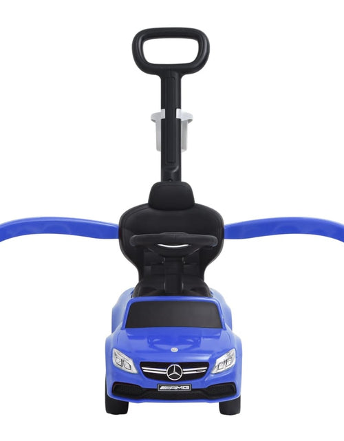 Загрузите изображение в средство просмотра галереи, Mașinuță cu împingere Mercedes-Benz C63, albastru Lando - Lando
