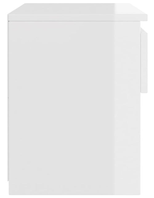 Загрузите изображение в средство просмотра галереи, Noptieră, alb extralucios, 40x30x39 cm, PAL - Lando
