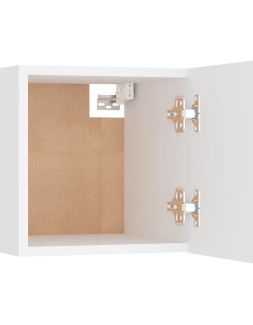 Încărcați imaginea în vizualizatorul Galerie, Dulap TV montaj pe perete, alb, 30,5x30x30 cm Lando - Lando
