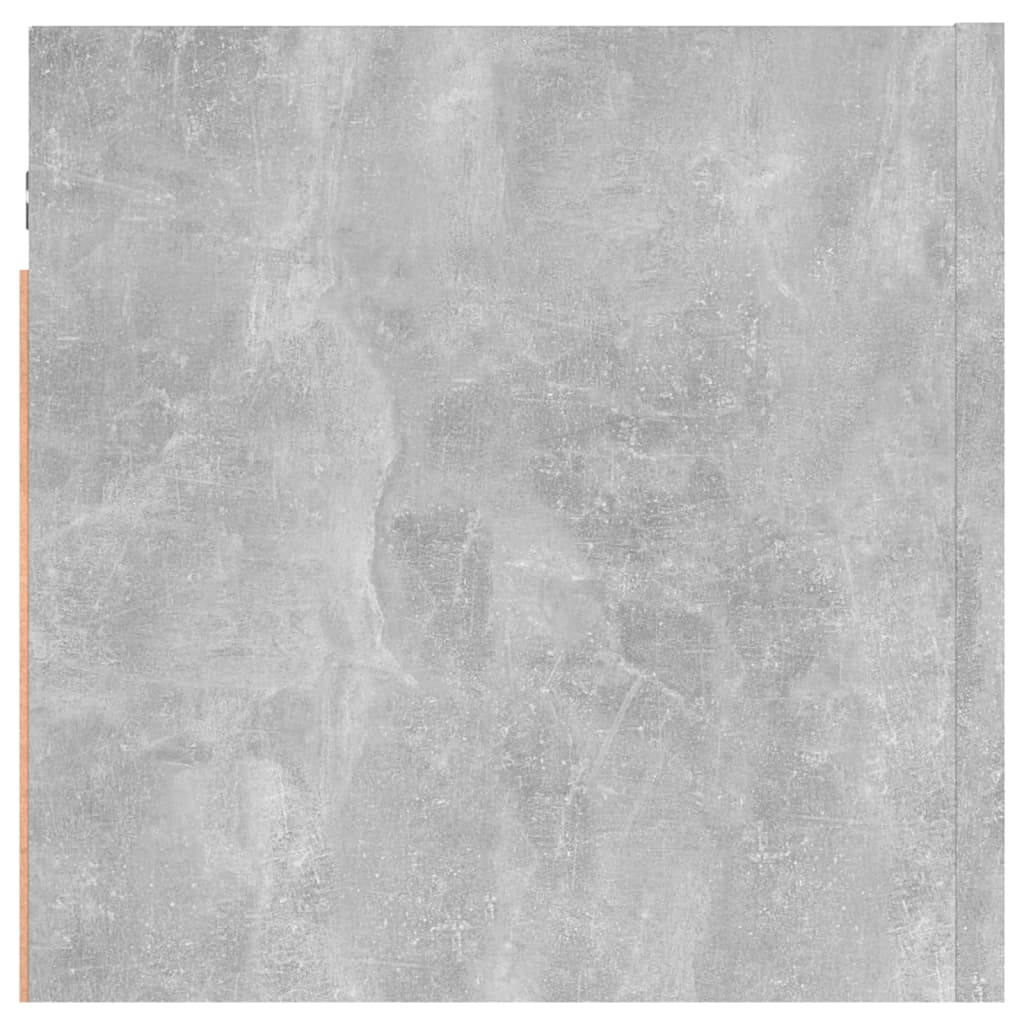 Dulap TV montaj pe perete, gri beton, 30,5x30x30 cm Lando - Lando