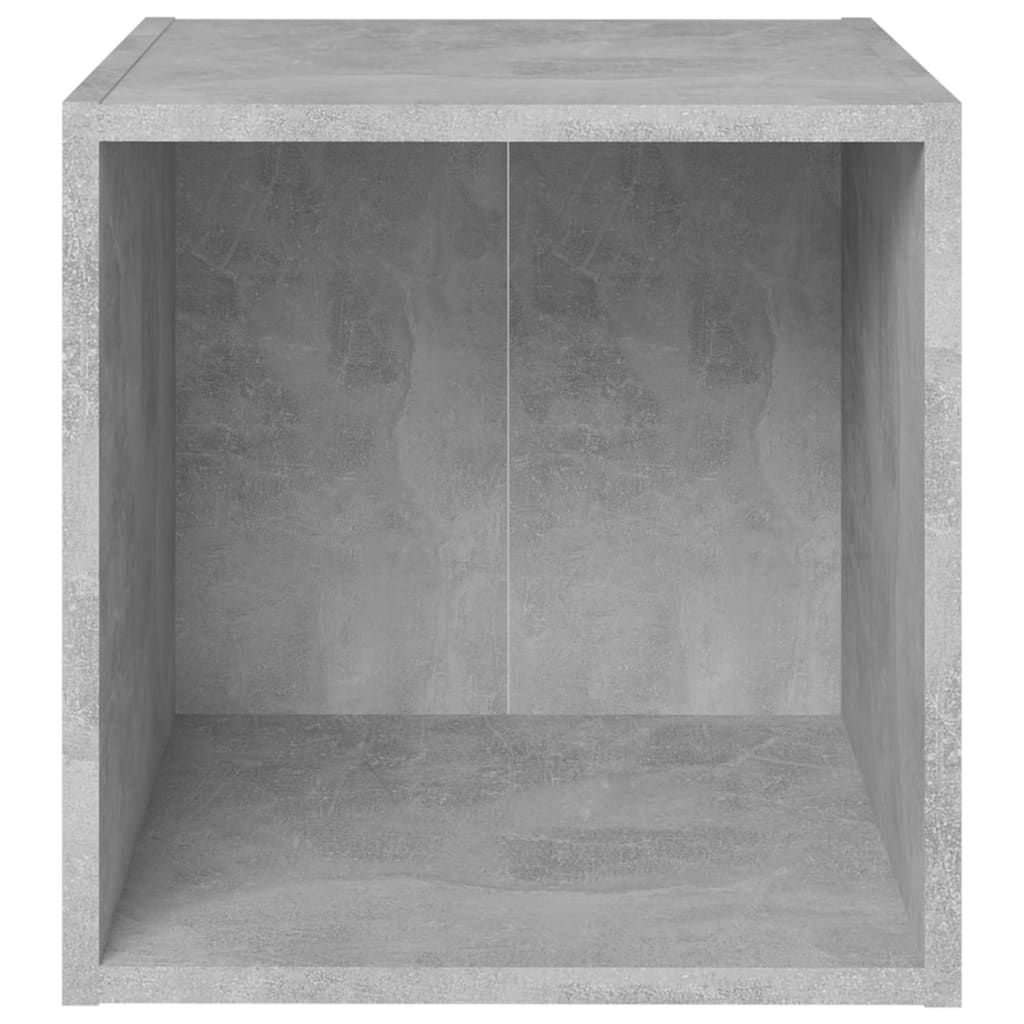 Comode TV, 4 buc., gri beton, 37x35x37 cm, PAL Lando - Lando