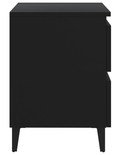 Загрузите изображение в средство просмотра галереи, Noptieră, negru, 40x35x50 cm, PAL - Lando
