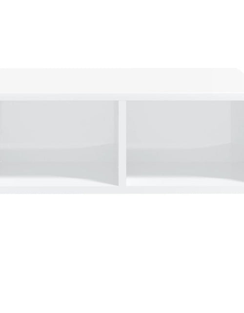 Загрузите изображение в средство просмотра галереи, Măsuță de cafea, alb extralucios, 60x60x30 cm, PAL Lando - Lando

