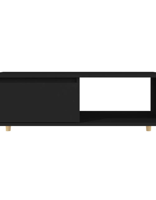 Загрузите изображение в средство просмотра галереи, Măsuță de cafea, negru, 90x60x35 cm, PAL Lando - Lando
