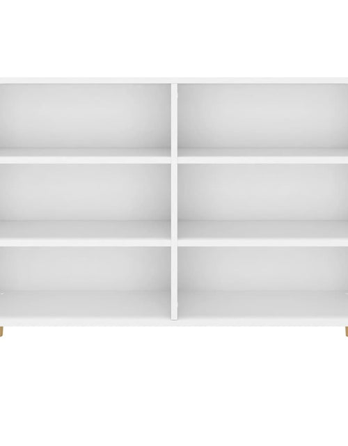 Încărcați imaginea în vizualizatorul Galerie, Servantă, alb, 103,5x35x70 cm, lemn compozit Lando - Lando
