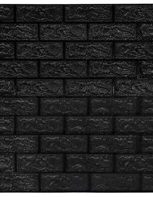 Încărcați imaginea în vizualizatorul Galerie, Tapet de perete autocolant, model cărămizi 3D, 40 buc., negru - Lando
