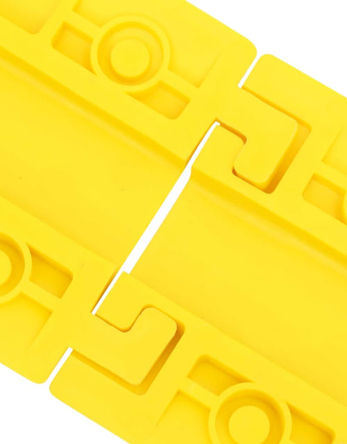 Încărcați imaginea în vizualizatorul Galerie, Rampe de protecție cabluri, 4 buc., galben, 98,5 cm Lando - Lando
