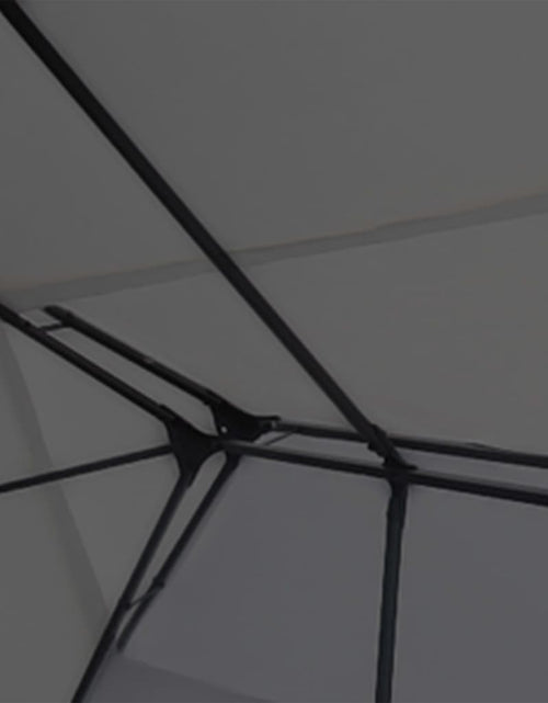 Încărcați imaginea în vizualizatorul Galerie, Pavilion cu șir de lumini LED, antracit, 3x4 m Lando - Lando
