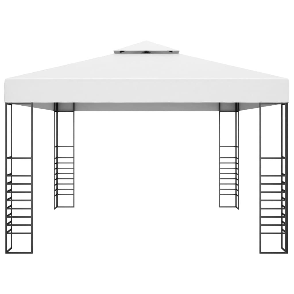 Pavilion cu șir de lumini LED, alb, 4x3x2,7 m Lando - Lando