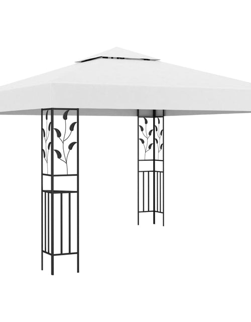 Încărcați imaginea în vizualizatorul Galerie, Pavilion cu șiruri de lumini LED, alb, 3x3m - Lando
