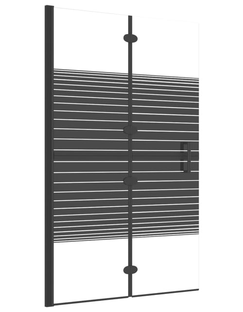 Încărcați imaginea în vizualizatorul Galerie, Cabină de duș pliabilă, negru, 80x140 cm, ESG Lando - Lando
