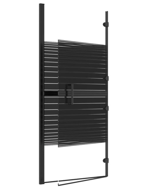 Încărcați imaginea în vizualizatorul Galerie, Cabină de duș pliabilă, negru, 120x140 cm, ESG - Lando
