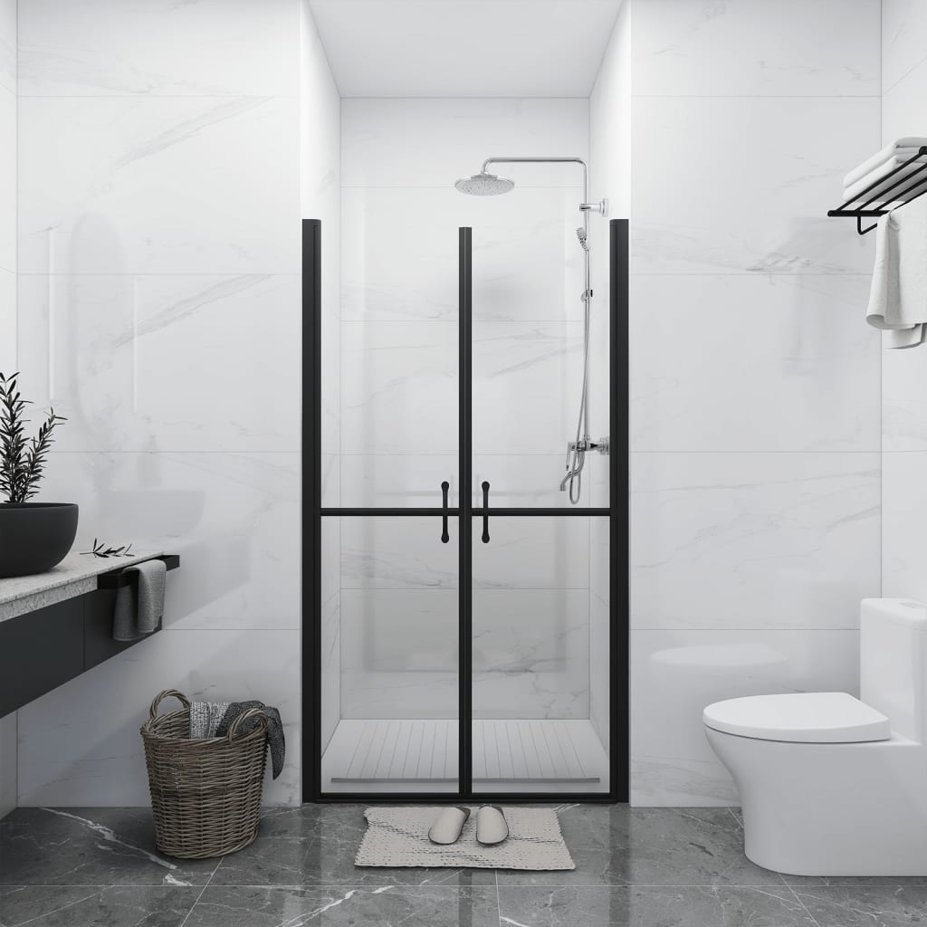 Ușă cabină de duș, transparent, (78-81)x190 cm, ESG Lando - Lando