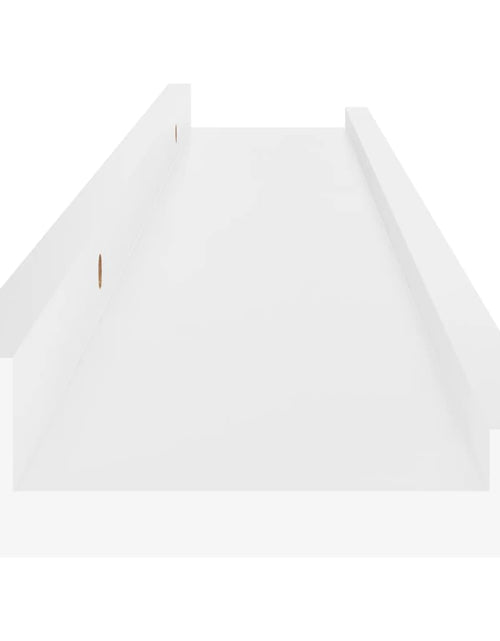 Încărcați imaginea în vizualizatorul Galerie, Rafturi de perete, 4 buc., alb, 60x9x3 cm Lando - Lando

