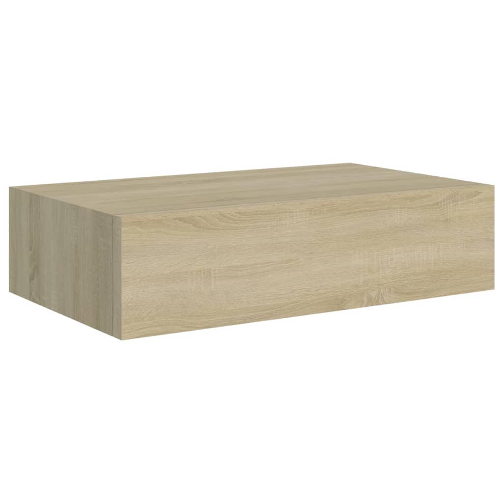 Dulap de perete cu sertar, stejar, 40x23,5x10 cm, MDF Lando - Lando