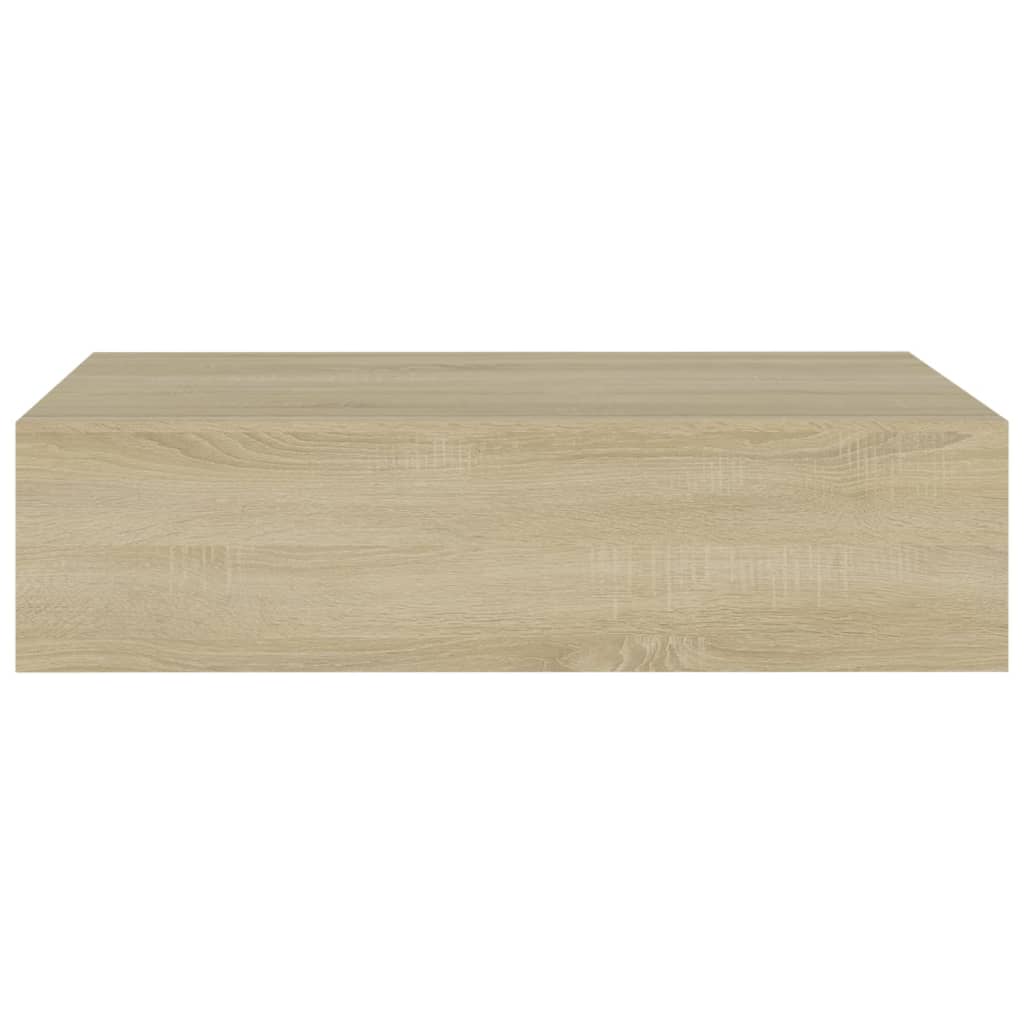 Dulap de perete cu sertar, stejar, 40x23,5x10 cm, MDF Lando - Lando