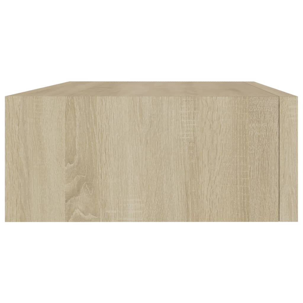 Dulap de perete cu sertar, stejar, 40x23,5x10 cm, MDF Lando - Lando