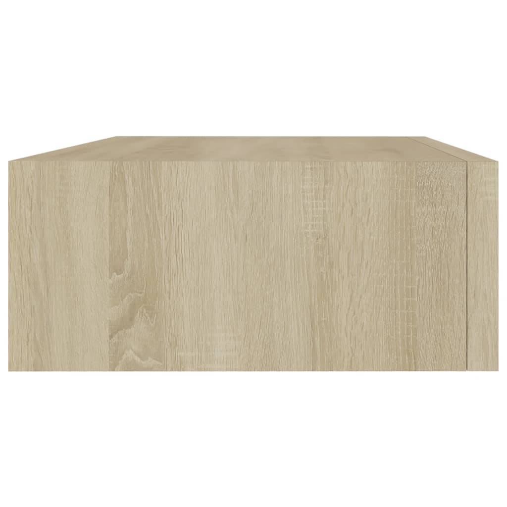 Dulapuri de perete cu sertar, 2 buc., stejar, 40x23,5x10 cm MDF Lando - Lando