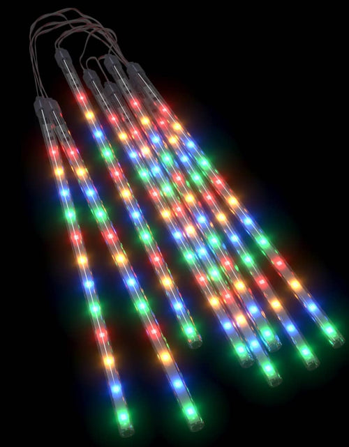 Încărcați imaginea în vizualizatorul Galerie, Lumini de meteoriți 8 buc. colorat 30 cm 192 LED-uri int./ext. Lando - Lando
