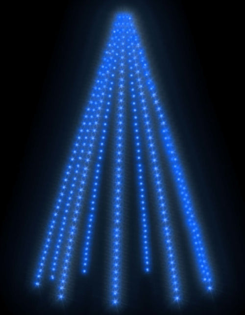 Încărcați imaginea în vizualizatorul Galerie, Instalație brad de Crăciun cu 400 LED-uri, albastru, 400 cm Lando - Lando
