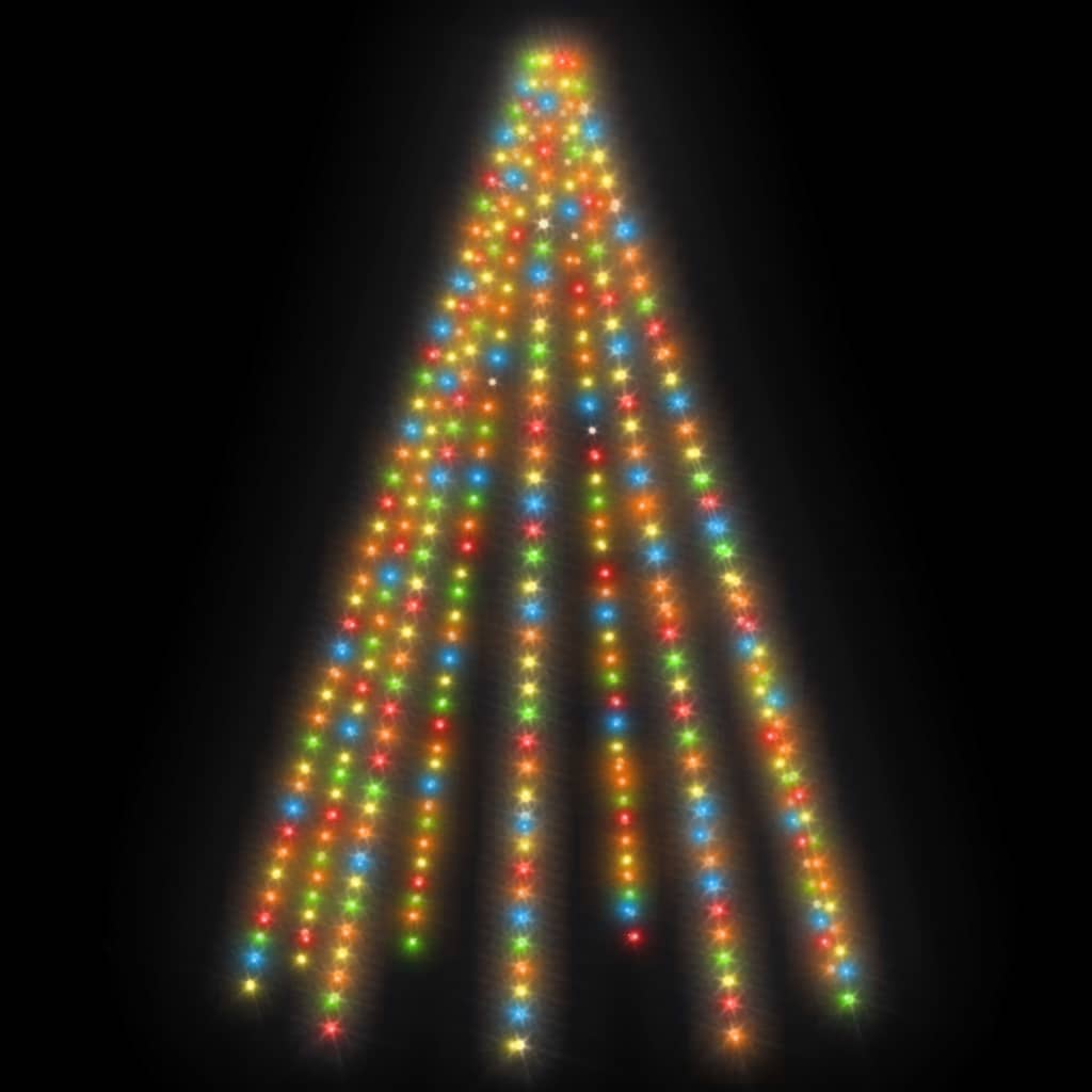 Instalație brad de Crăciun cu 400 LED-uri multicolor 400 cm - Lando