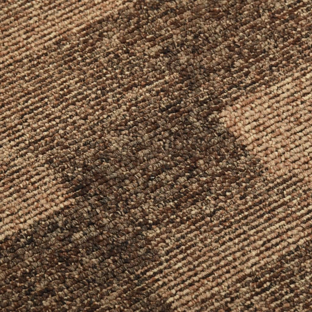 Dale mochetă pentru podea, 20 buc., maro, 5 m² - Lando