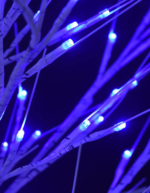 Încărcați imaginea în vizualizatorul Galerie, Pom de Crăciun, 120 LED-uri, albastru, 1,2 m, salcie, int./ext. - Lando
