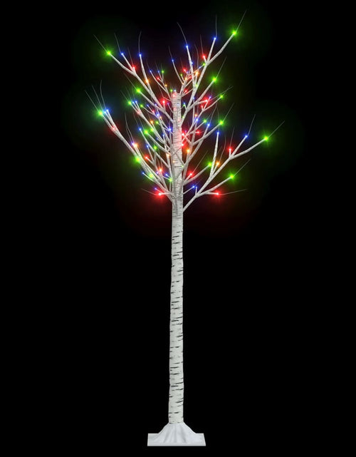 Încărcați imaginea în vizualizatorul Galerie, Pom Crăciun 140 LED-uri colorat 1,5 m salcie interior/exterior - Lando
