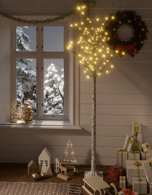 Încărcați imaginea în vizualizatorul Galerie, Pom Crăciun 180 LED-uri alb cald 1,8 m salcie interior/exterior - Lando
