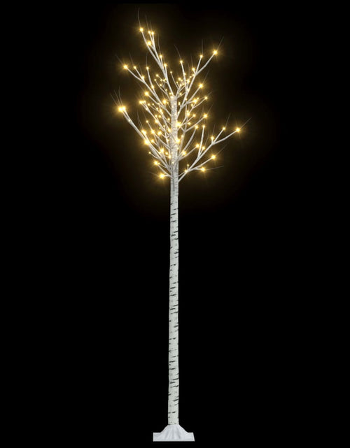 Загрузите изображение в средство просмотра галереи, Pom Crăciun 200 LED-uri alb cald 2,2 m salcie interior/exterior - Lando
