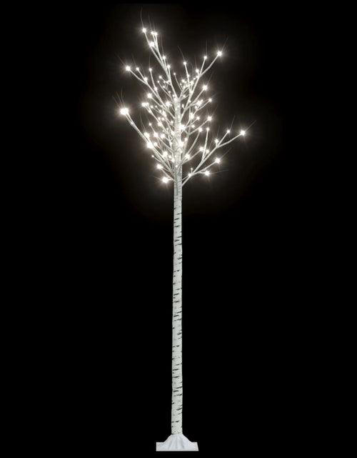 Загрузите изображение в средство просмотра галереи, Pom Crăciun 200 LED-uri alb rece 2,2 m salcie interior/exterior - Lando
