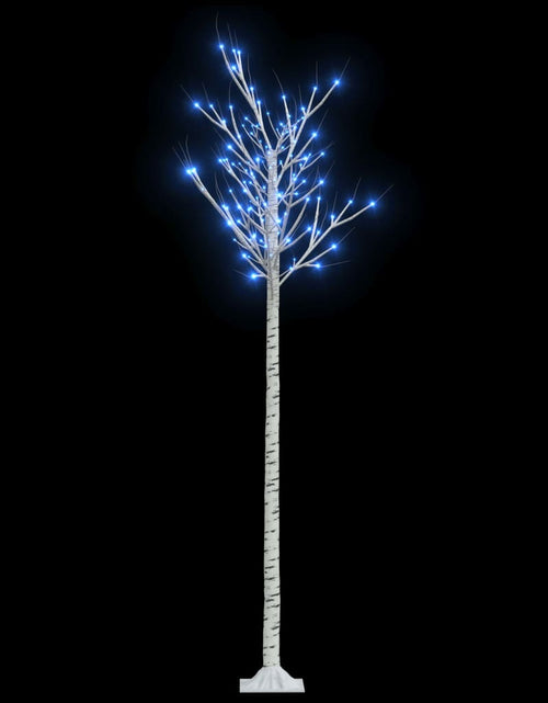 Загрузите изображение в средство просмотра галереи, Pom Crăciun 200 LED-uri albastru 2,2 m salcie interior/exterior - Lando
