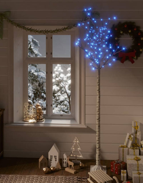 Încărcați imaginea în vizualizatorul Galerie, Pom Crăciun 200 LED-uri albastru 2,2 m salcie interior/exterior - Lando
