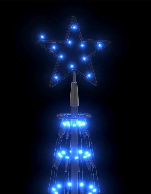 Încărcați imaginea în vizualizatorul Galerie, Decorațiune brad Crăciun conic 752 LED-uri albastru 160x500 cm Lando - Lando
