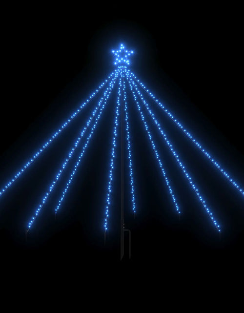 Загрузите изображение в средство просмотра галереи, Lumini pentru bradul de Crăciun, 400 LED-uri, albastru, 2,5 m Lando - Lando
