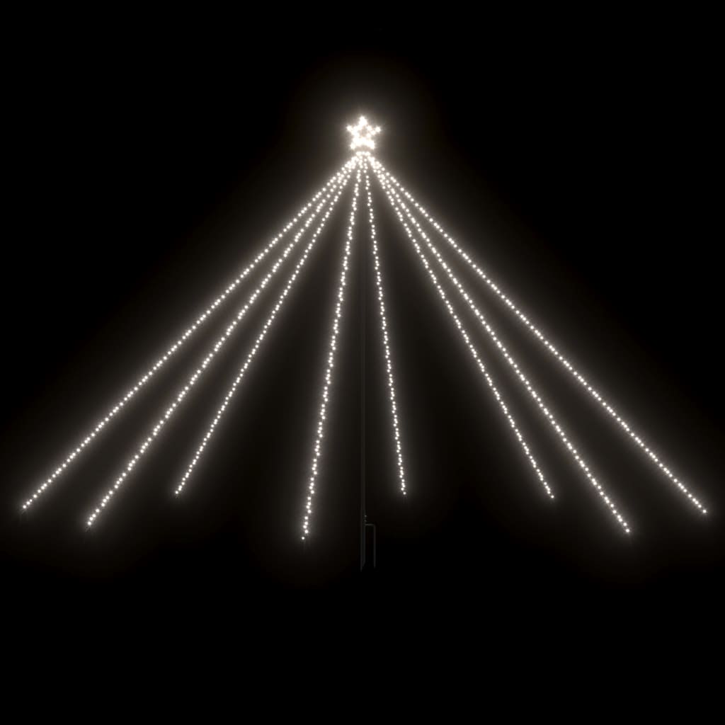 Lumini pentru bradul de Crăciun, 576 LED-uri, alb rece, 3,6 m Lando - Lando