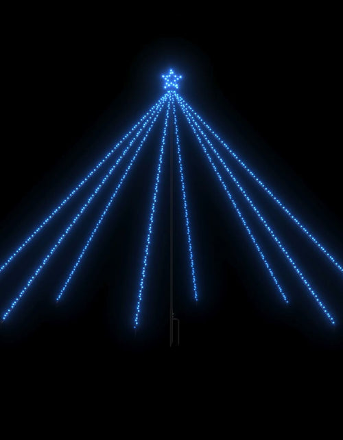 Încărcați imaginea în vizualizatorul Galerie, Lumini brad de Crăciun 576 LED-uri albastru 3,6 m int./ext. Lando - Lando
