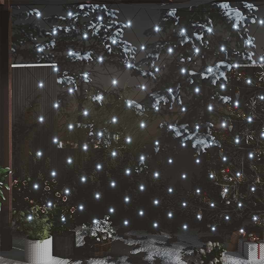 Plasă lumini de Crăciun 204 LED-uri, alb rece, 3x2 m, int./ext. Lando - Lando