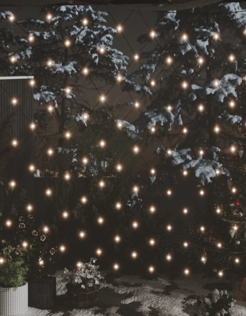 Încărcați imaginea în vizualizatorul Galerie, Plasă lumini de Crăciun alb cald 3x3m 306 LED interior/exterior Lando - Lando

