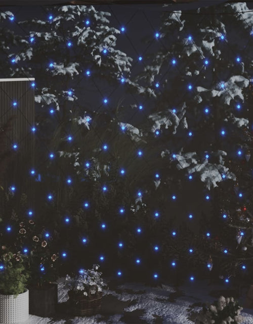 Загрузите изображение в средство просмотра галереи, Plasă lumini Crăciun, albastru 3x3 m, 306 LED interior/exterior Lando - Lando
