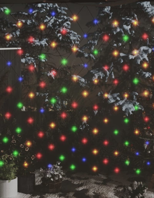 Încărcați imaginea în vizualizatorul Galerie, Plasă lumini Crăciun colorată 3x3 m 306 LED interior/exterior Lando - Lando
