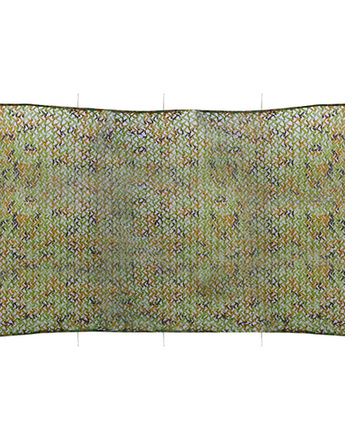 Încărcați imaginea în vizualizatorul Galerie, Plasă de camuflaj cu geantă de depozitare, verde, 3x8 m Lando - Lando
