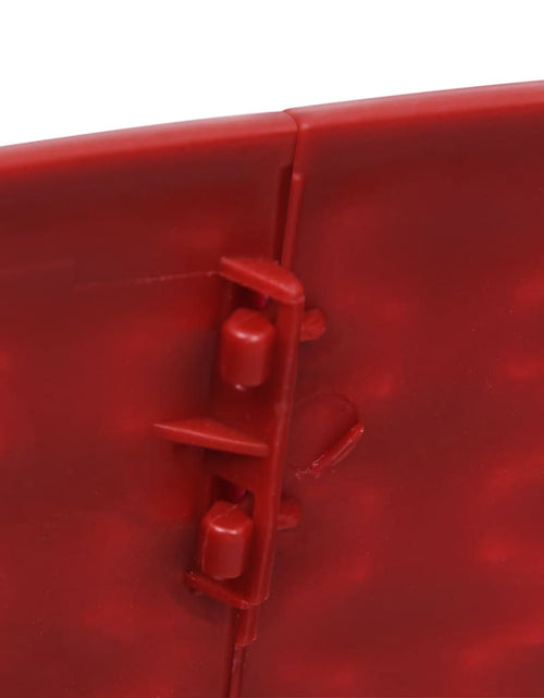 Загрузите изображение в средство просмотра галереи, Fustă brad de Crăciun, roșu, Ø65x19,5 cm Lando - Lando
